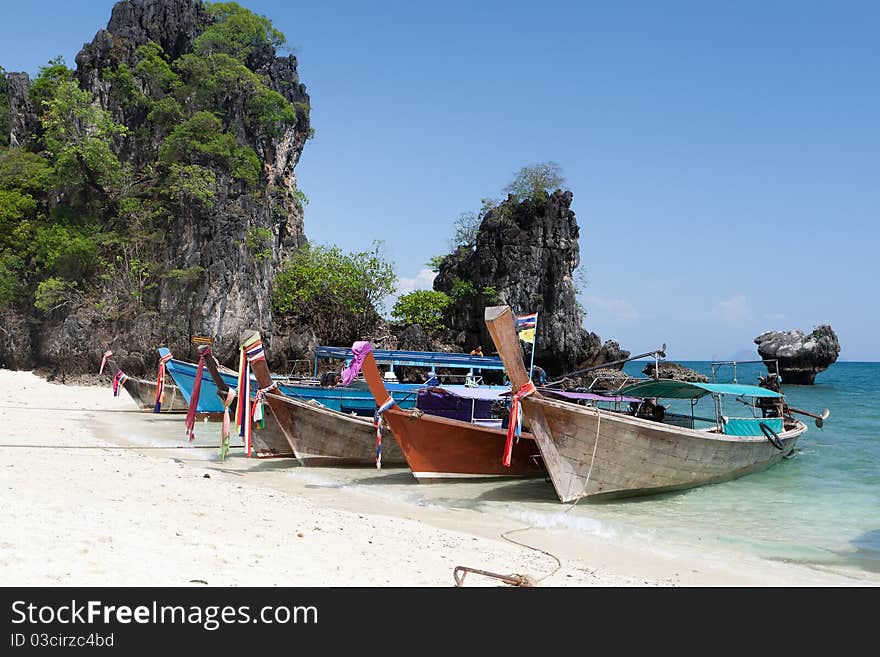 Traditional Boat Of Thailand