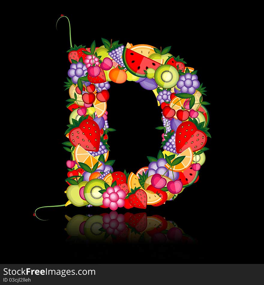 Fruit Letter. See Others In My Gallery