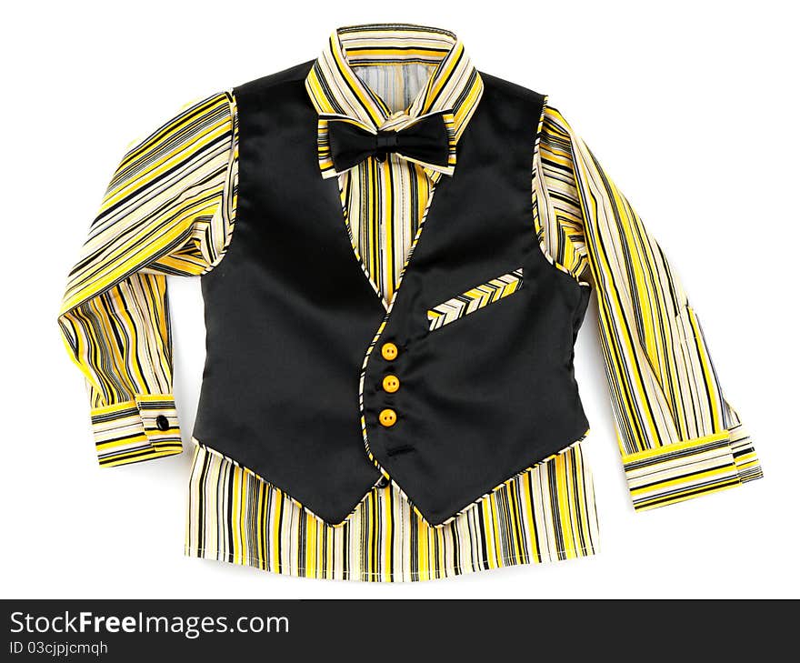 Infant striped shirt