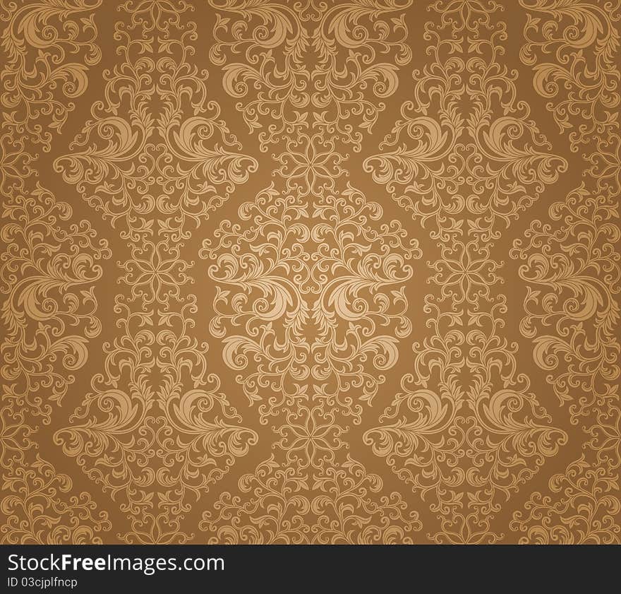 Abstract seamless floral pattern. Vector illustration. Abstract seamless floral pattern. Vector illustration.