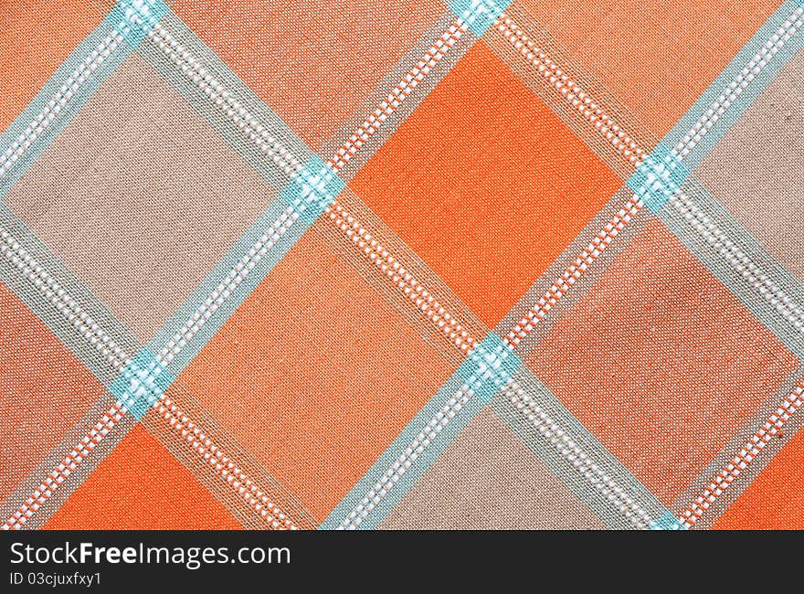 Checkered Tablecloth Background