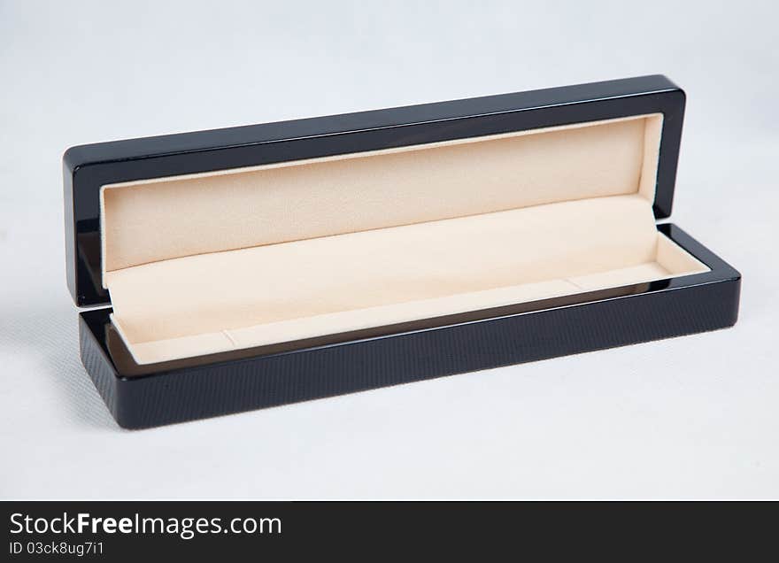 Packaging for jewelry, studio isolated shot