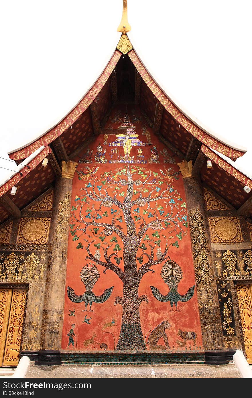 Wat Xiangthong shape