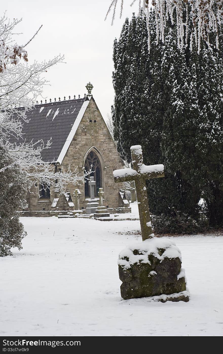 The community cemetery in Newport, Shropshire, England. The community cemetery in Newport, Shropshire, England.