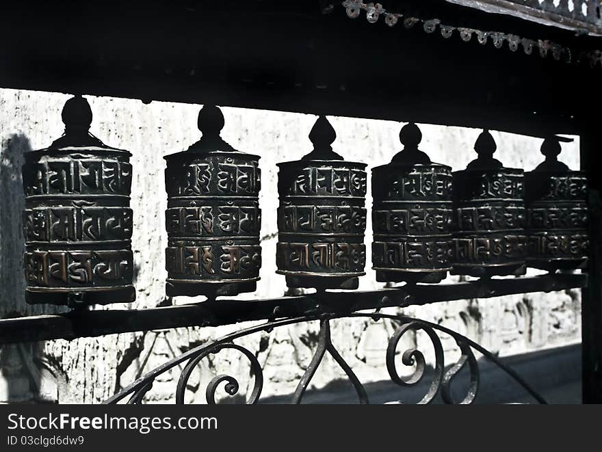 Prayer Wheels, Nepal