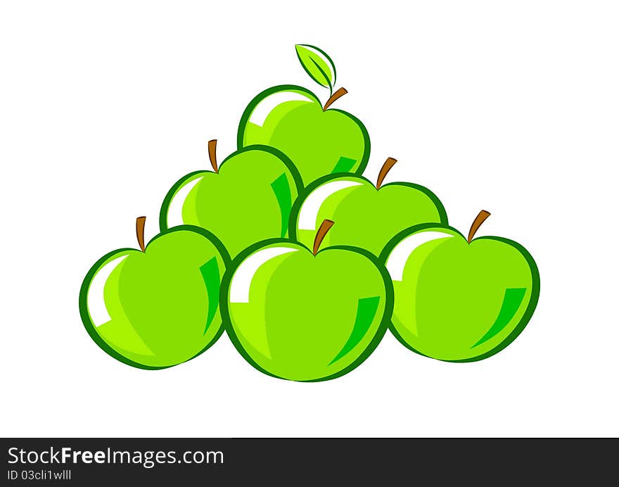 Pile of apples