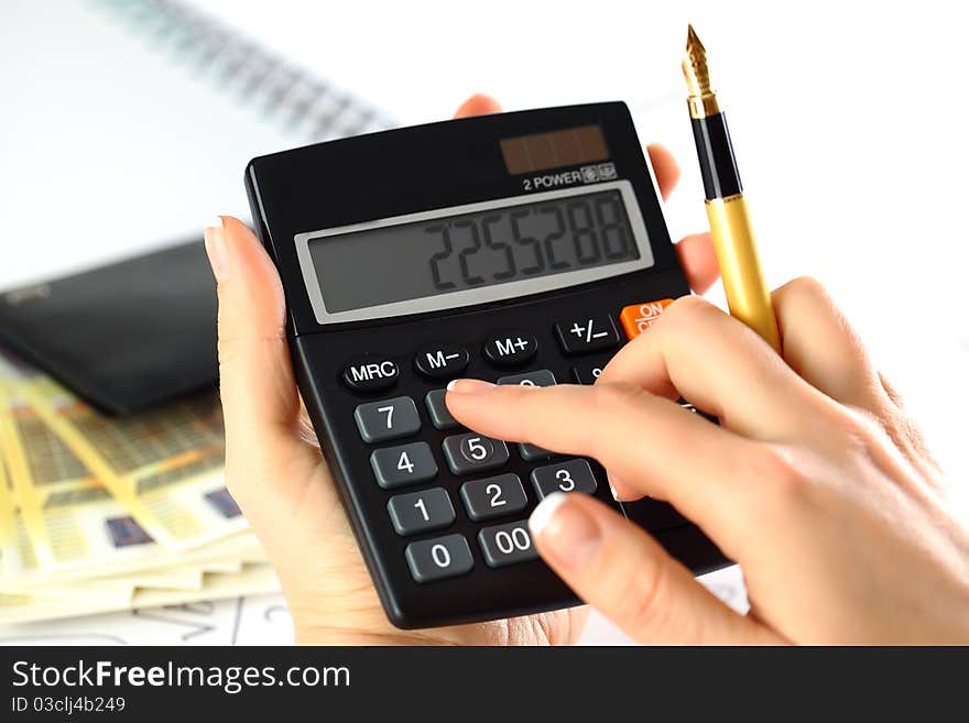 Financial charts and graphs on the table. Financial charts and graphs on the table