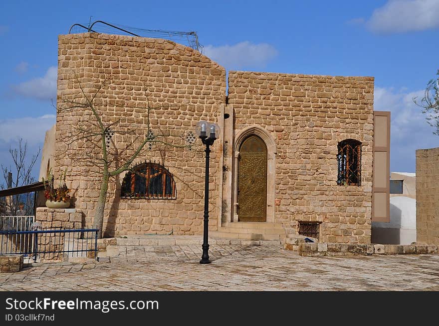 The centre of old city of Jaffa, Israel