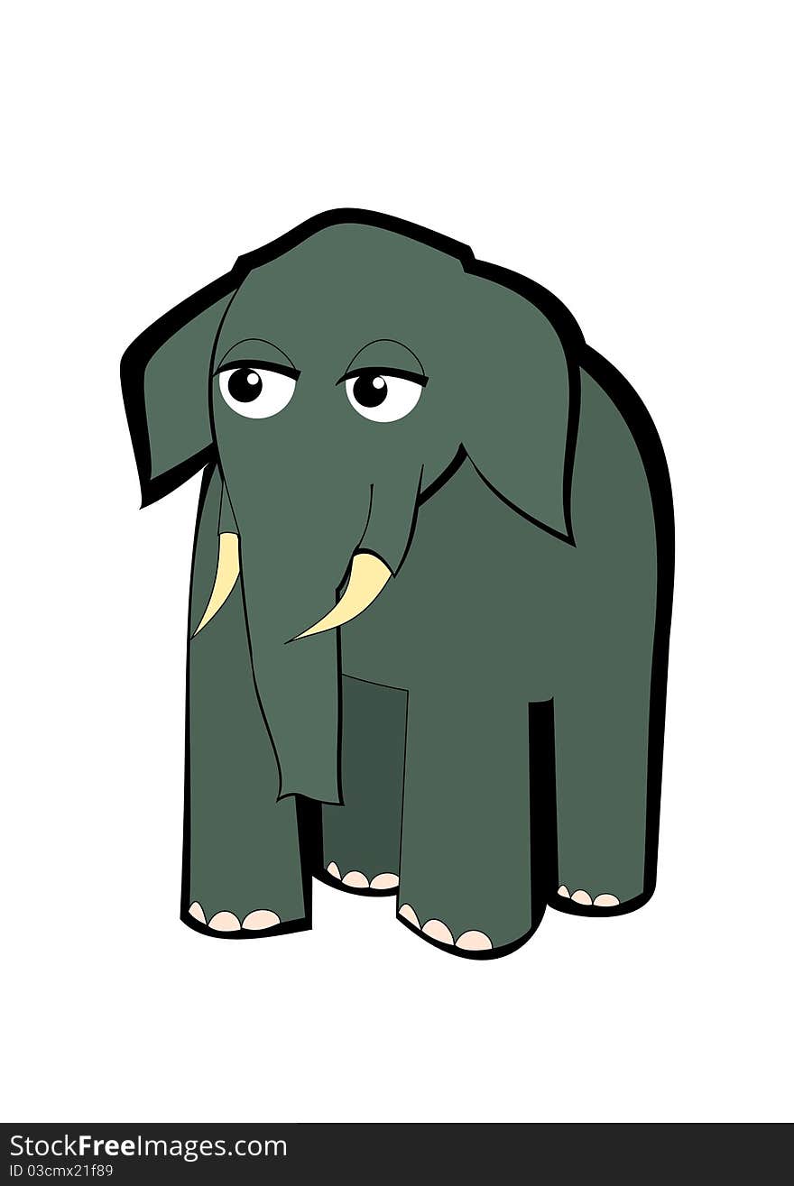 Cartoon Elephant