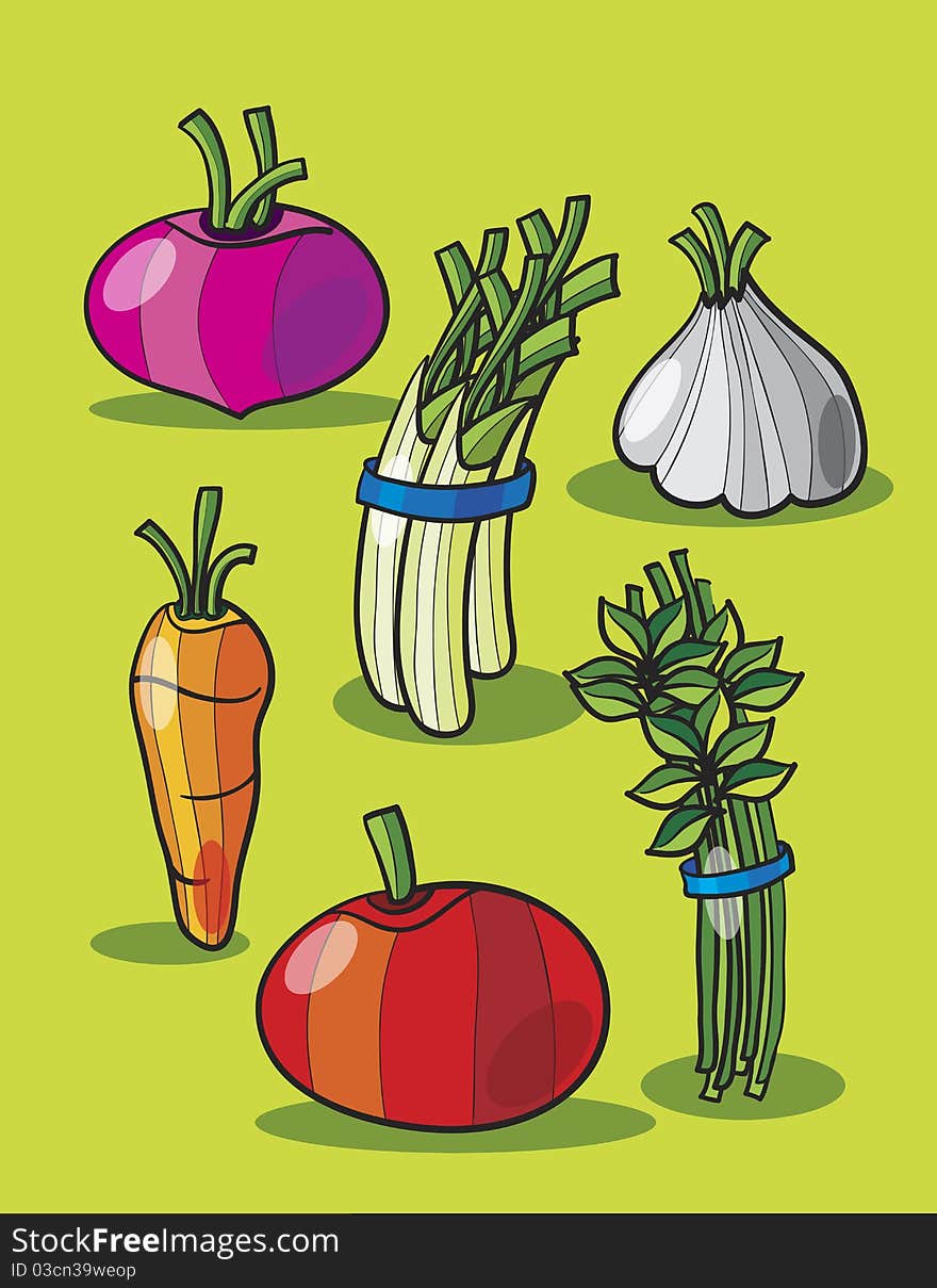 Vegetables Drawing