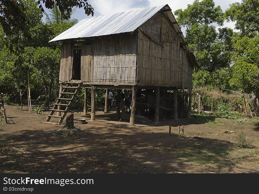 Farm House In The Cambodian Countryside