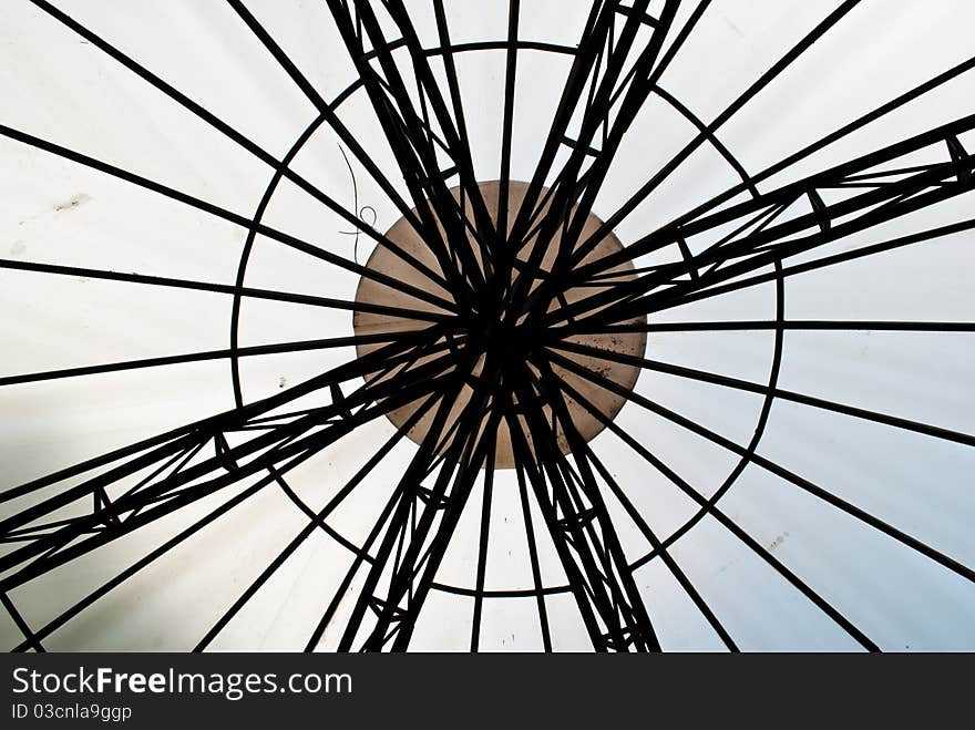 This roof made from steel.It's classic and hard roof. This roof made from steel.It's classic and hard roof.