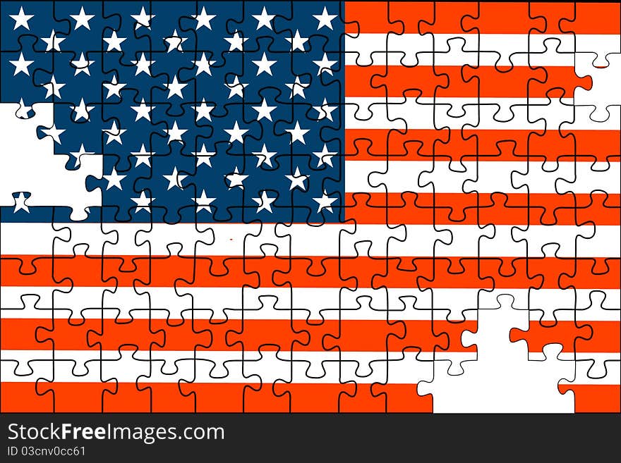 Flag of the USA