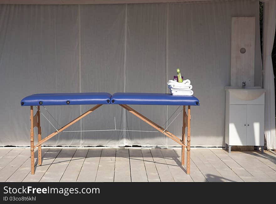 Massage Bed Booth, Outdoor