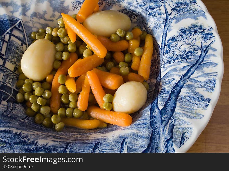 Plate Of Vegetables