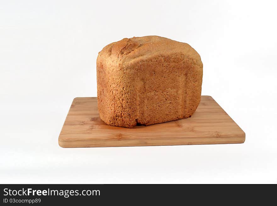 Home made bread on wooden cutboard