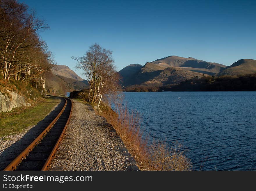 Lakeside railway.