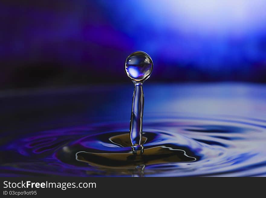 Colorful And Creative Water Drop Creations