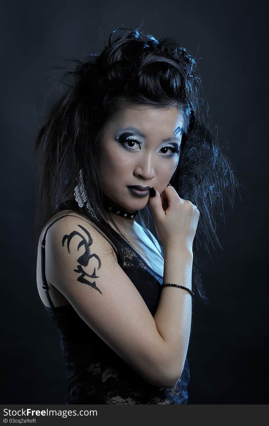 Gothic Asian Girl