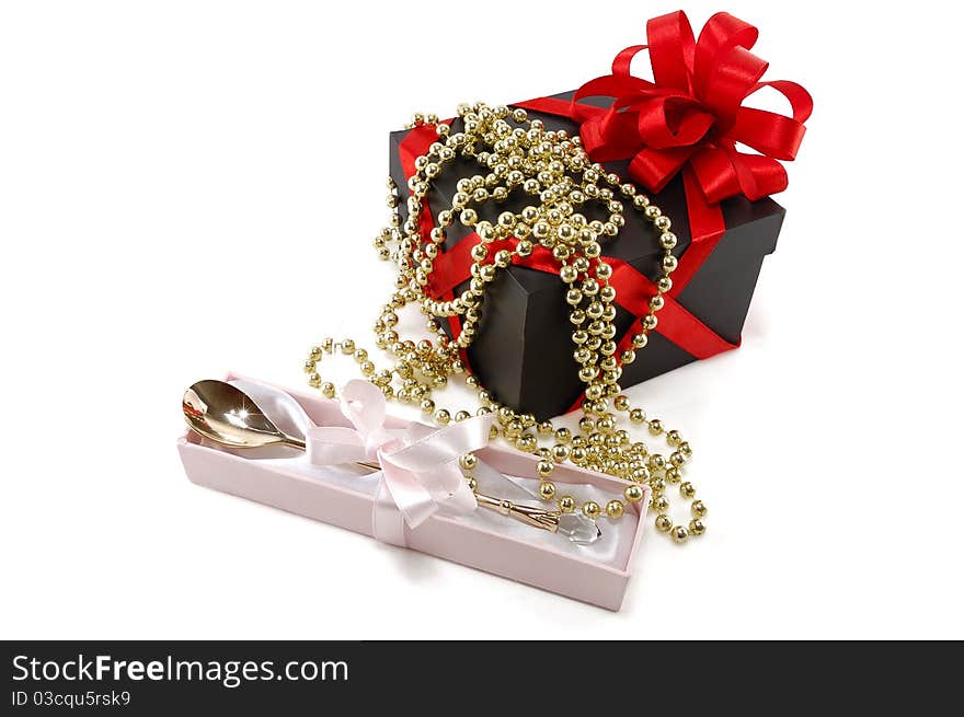 Gift set with beads