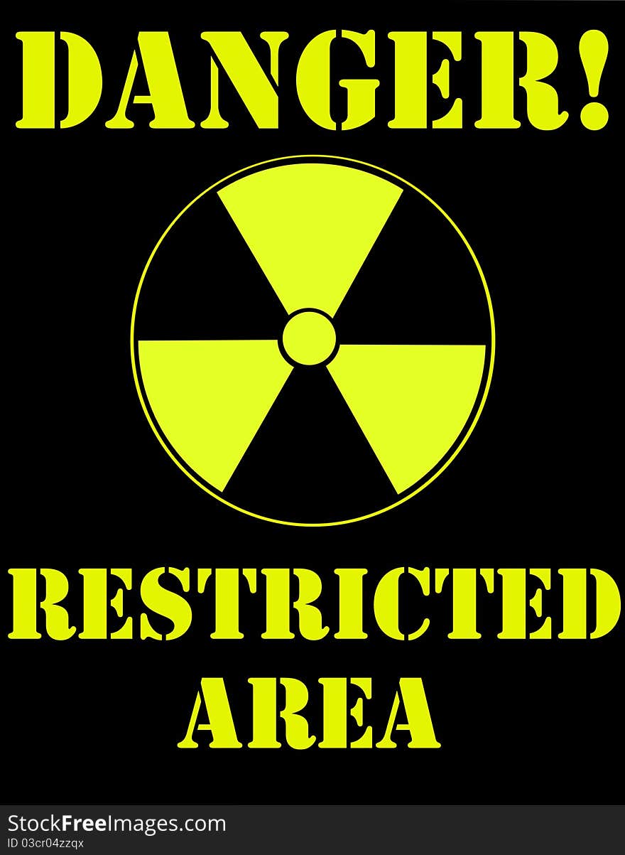 Nuclear Warning Sign