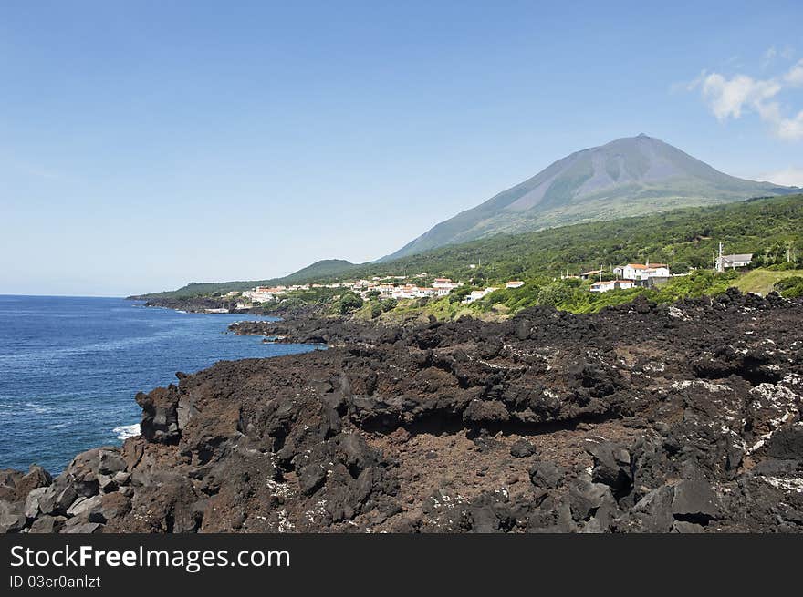 Azores coastline