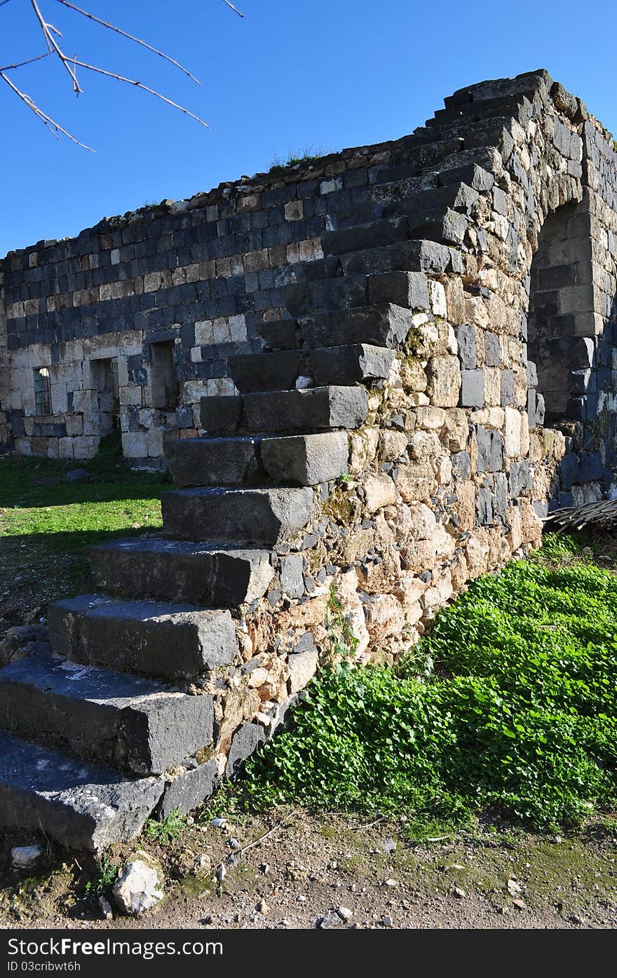 Gadara Basalt Stair