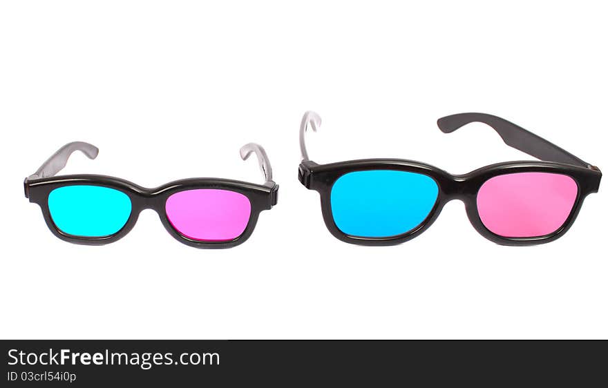 Children and adults glasses 3d glasses
