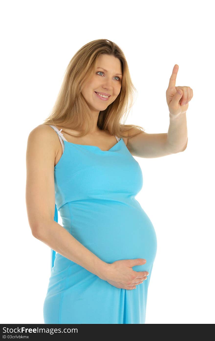 Pregnant woman chooses virtually