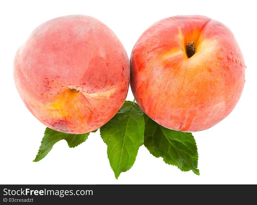 Ripe peaches