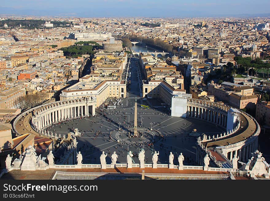 Vatican, Saint Peter square