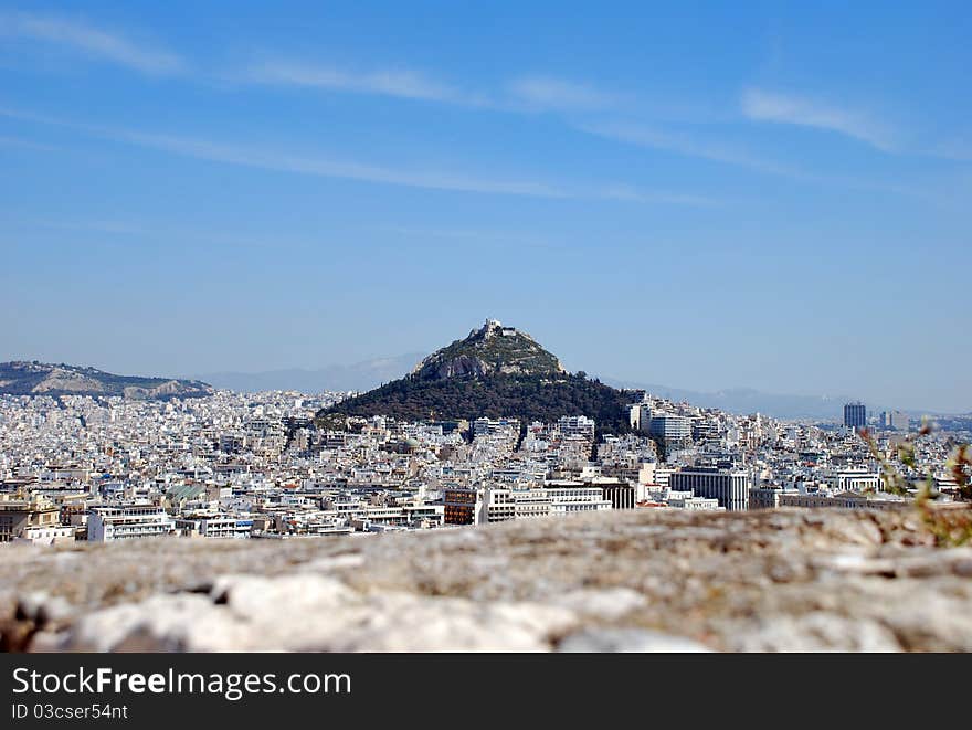 View from the Acropolis to Likovitos