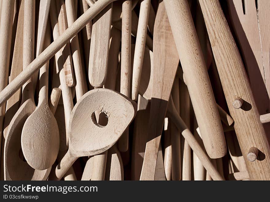 Wooden tools