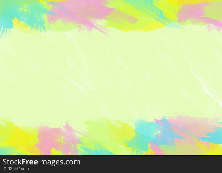 Abstract colorful watercolor for background. Abstract colorful watercolor for background