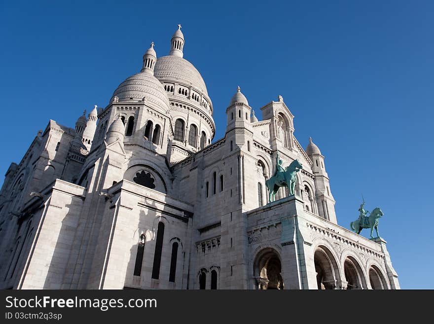 One of the most interesting buildings in Paris, Le Sacre Coeur. One of the most interesting buildings in Paris, Le Sacre Coeur.