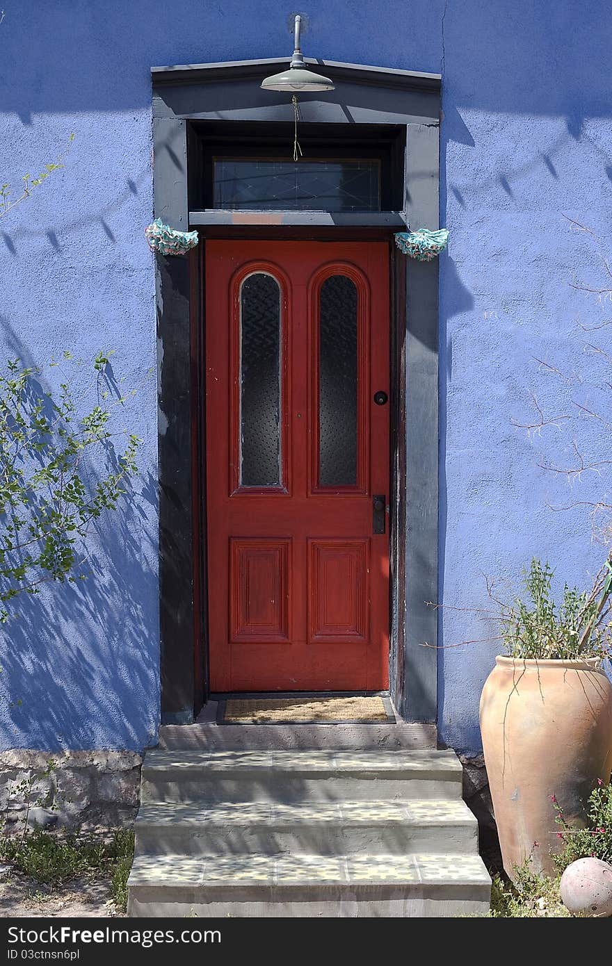 Colorful Adobe Architecture