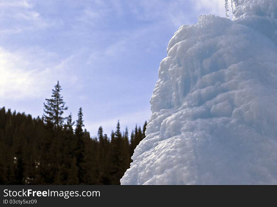 Icicles.