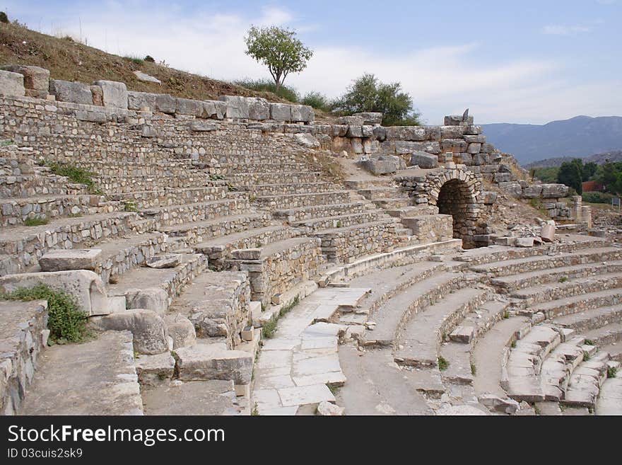 Ancient theatre, Ephesus, Turkey