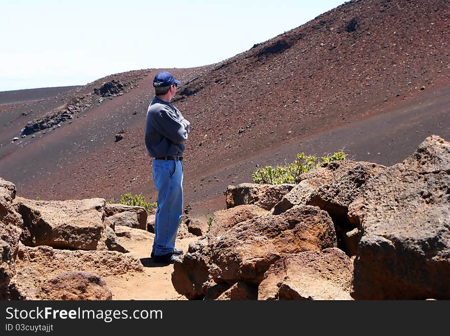 Beautiful Haleakala National Park Maui Island Hawaii