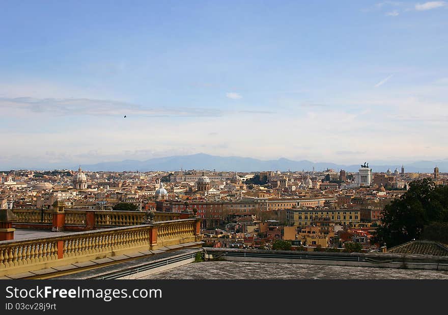 View Of Rome