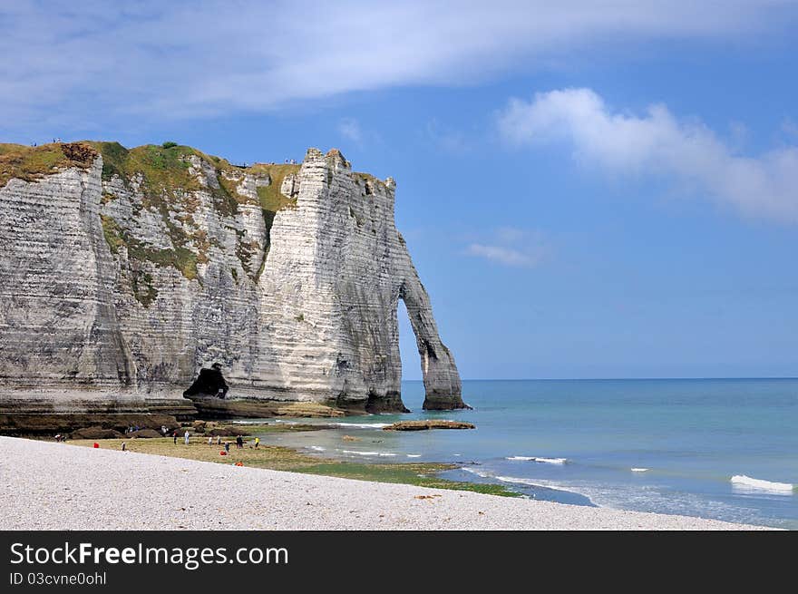 Cliff Of Etretat