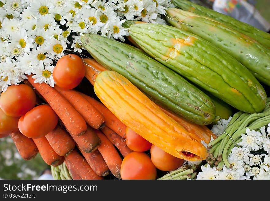 Flowers and Vegetables