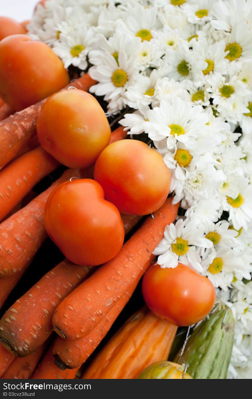 Flowers And Vegetables