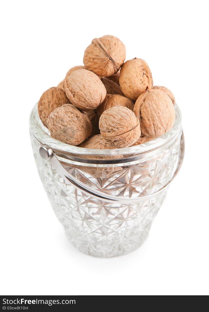 Walnuts In The Crystal Vase