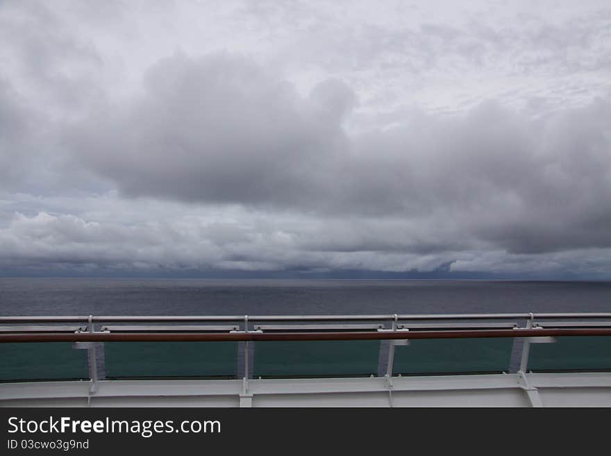 Dawn On A Cruise Ship