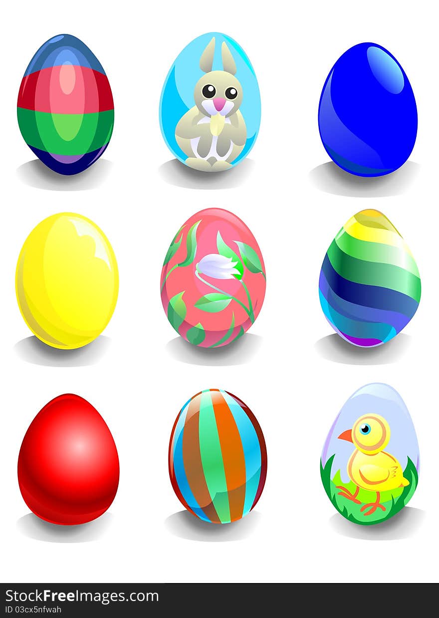 Easter eggs