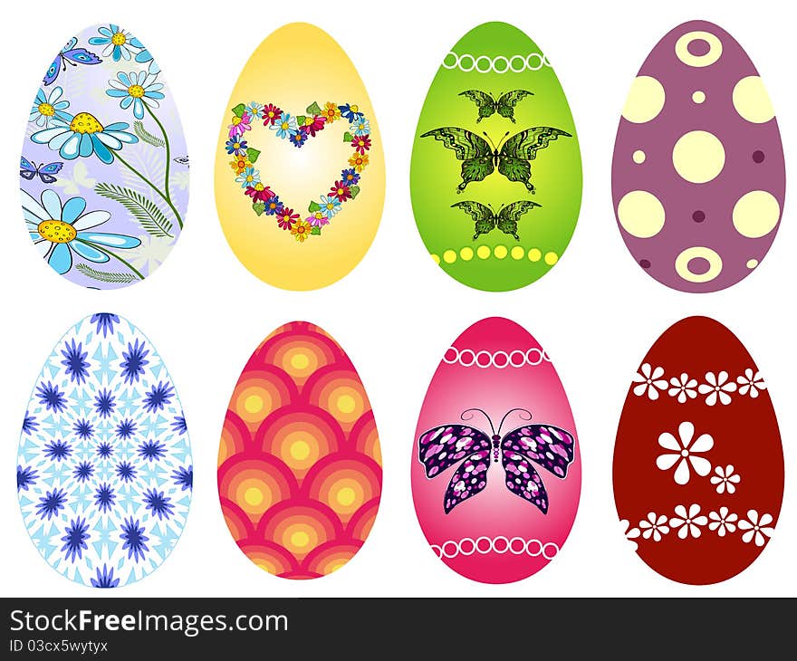 Collection Easter`s Eggs