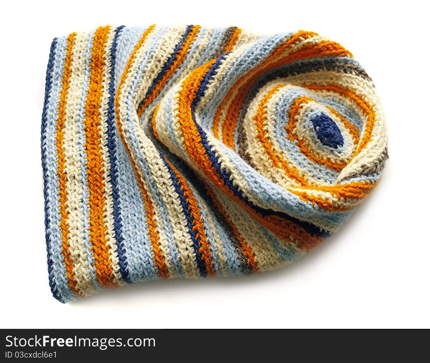 Funny striped knited cap - handmade. Funny striped knited cap - handmade