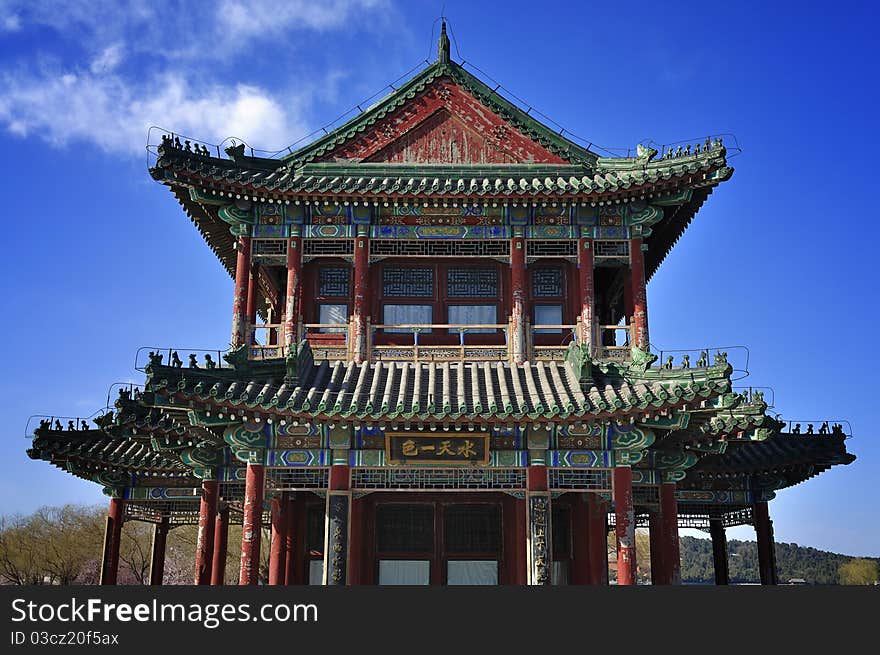 The Summer Palace is the most famous emperor garden in china. The Summer Palace is the most famous emperor garden in china.