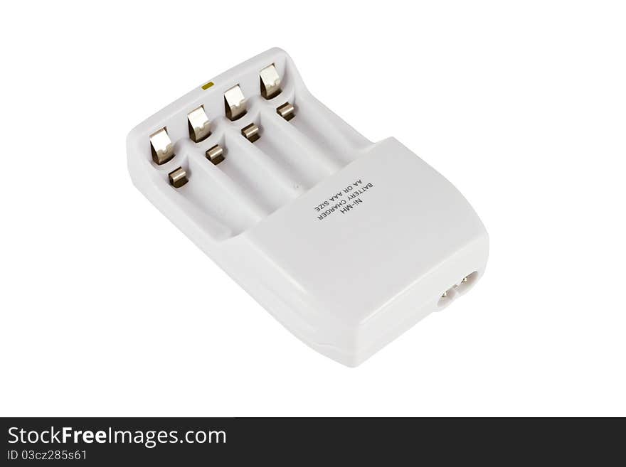 White battery charger